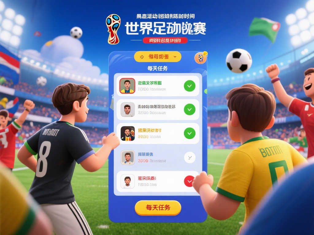 体彩“世界杯通关卡”活动上线,每日任务挑战赢取竞猜好礼 体彩“世界杯通关卡”活动上线,每日任务挑战赢取竞猜好礼